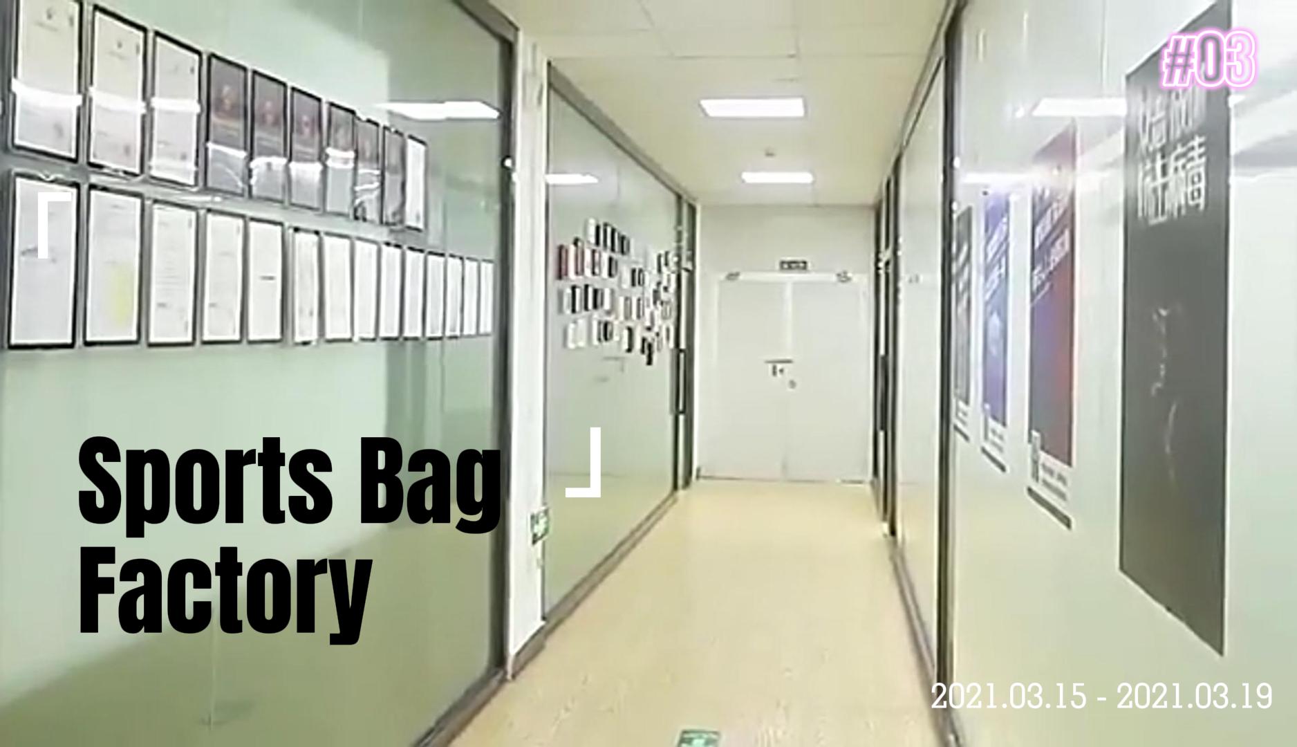 Production Line of Sports Bags Factory 