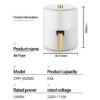 Large Capacity 6L OEM ODM New Air Fryer - Image 5