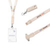 3-in-1 Charging Lanyard - Business Gift, USB Cable, ID Cord, Type-C, Micro USB - Image 3