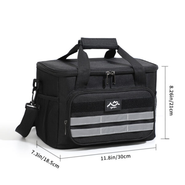 Large Thickened Aluminum Foil Picnic Cooler Bag - Fresh Ice Pack - Image 5