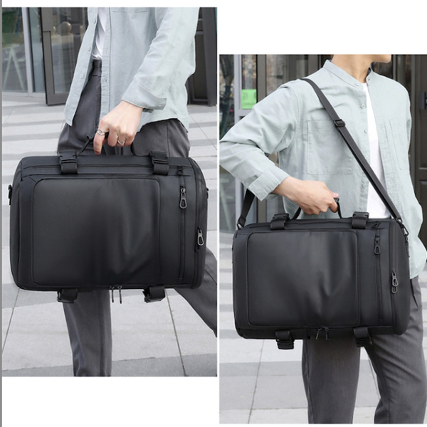 Men's Anti-Theft Business Laptop Backpack - Waterproof, Smart - Image 4